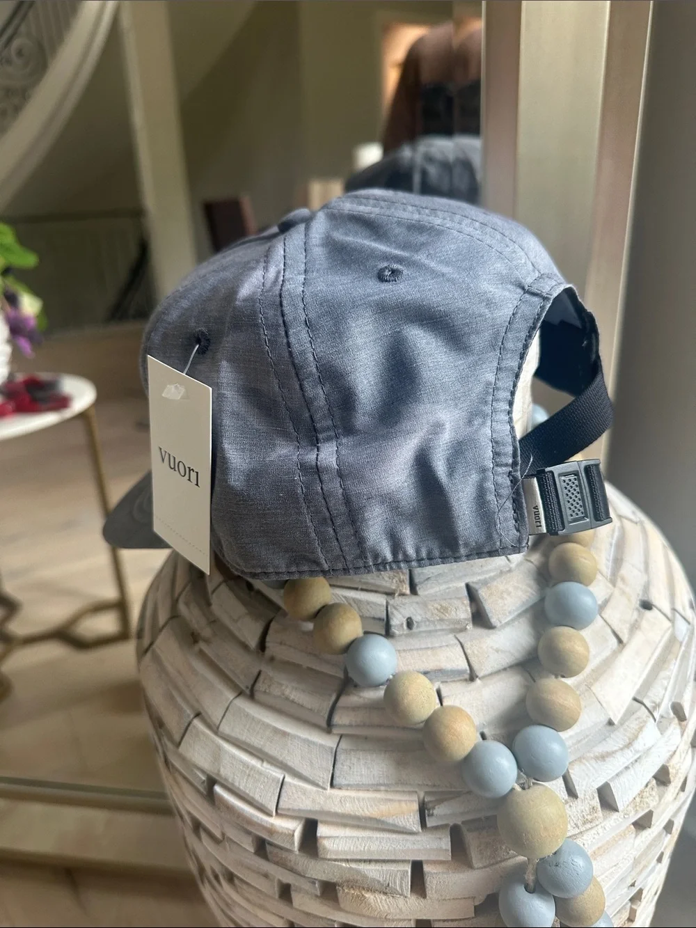 Vuori Blue-Gray Camo 5-Panel Cap